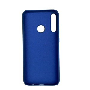 Husa protectie compatibila cu Huawei P40 Lite E Liquid Silicone Case Albastru inchis - Img 4