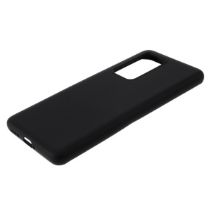 Husa protectie compatibila cu Huawei P40 Pro Liquid Silicone Case Negru - Img 5