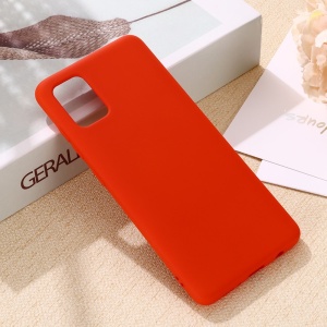 Husa protectie compatibila cu Samsung A71 Liquid Silicone Case Rosu - Img 4