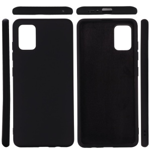 Husa protectie compatibila cu Samsung S10 Lite Liquid Silicone Case Negru - Img 5