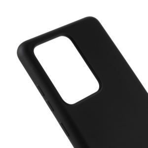 Husa protectie compatibila cu Samsung S20 Ultra Liquid Silicone Case Negru - Img 4