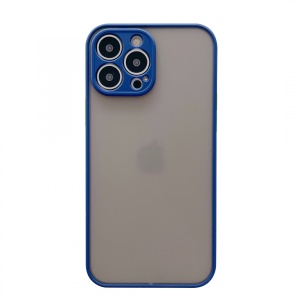 Husa protectie Flippy compatibila cu Apple iPhone 13 Pro Max Phantom Tpu Albastru - Img 3