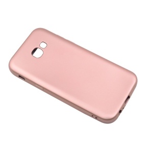 Husa Samsung Galaxy A3 2017 Full Silicone 360 Auriu - Img 2