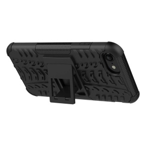 Husa Samsung S10 Defender Model 3 cu Suport, Negru - Img 6