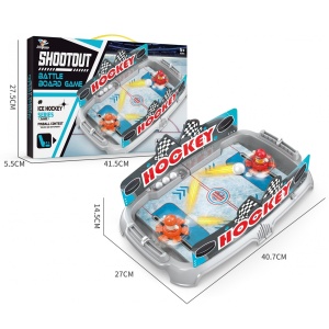 Joc de Masa Interactiv Ice Hockey pentru Copii, Flippy, 4 Mingi, Tabela Scor, 40.7x27x14.5 cm, Multicolor - Img 2