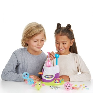 Jucarie magica Bobo Sticky Oonies pentru umflat baloane, 32 baloane si 42 de accesorii incluse, multicolor - Img 3