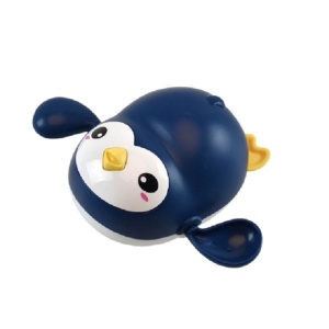 Jucarii de baie pentru copii, Flippy, pinguinul albastru - Img 1