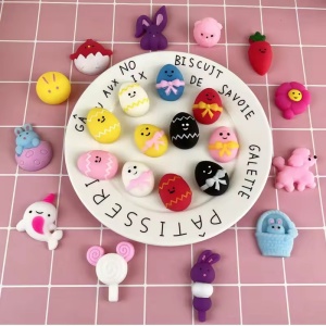 Jucarii Senzoriale Fidget Toy Squishy, Flippy, Anti-Stres, +3 Ani. Model Tematic Paste, Multicolor - Img 3