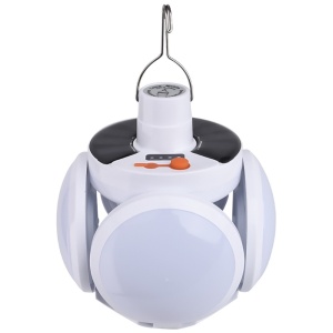 Lampa solara cu 25 LED-uri, pliabila, prindere carlig cu 5 moduri de iluminare, Flippy - Img 1
