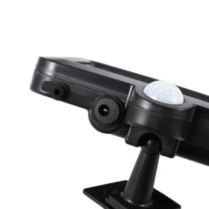Lampa solara Flippy cu senzor de miscare, 108 COB LED, 2 grile, 2400lm, ip65, negru - Img 4
