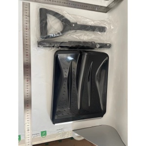 Lopata de Zapada, Flippy, Multifunctionala, Demontabila, cu Maner Antiderapant, Aluminiu, Plastic, Solutia pentru Iarna, pentru Deszapezire, 80x11x25.7 cm, Neagra - Img 2