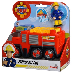 Masina de pompieri Simba Fireman Sam Jupiter cu figurina Sam - Img 4
