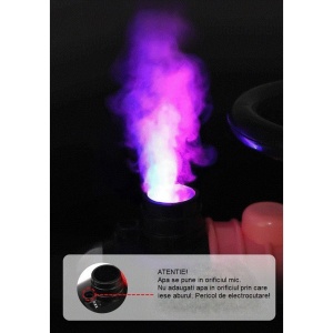 Masinuta Electrica Flippy, Tip Trenulet cu Vagon Detasabil, Pentru 2 Persoane,cu Telecomanda, Lumini si Sunete, Locomotiva cu Vapori de Abur, 1-6 Ani, 46 x 33 x 72 cm, Rosu - Img 3