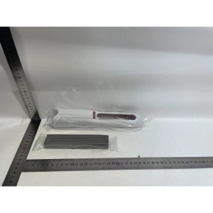Mop de mana Flippy, mini-portabil, cu sistem de stoarcere, dispozitiv de curatat manual, cu burete absorbant, material PVA, multisuprafete si geamuri, 29.5 x 15.5 cm, alb - Img 13