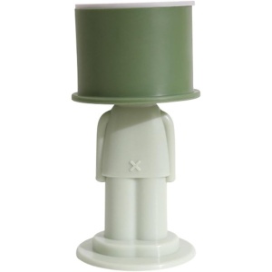 Opritor de Usa, Flippy, din Silicon, Model Magicial, cu Prindere de Perete, Anti-Coliziune, 4x 8.5 cm, Verde - Img 1