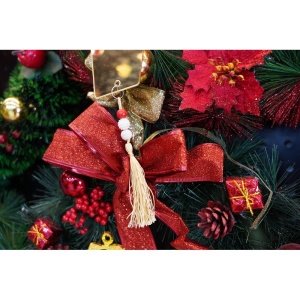 Ornament brad, Flippy, Cadou, Auriu, Lucios, 8*25CM, Acril, Interior/ Exterior - Img 10