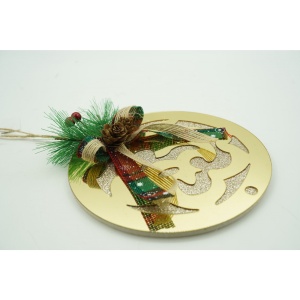 Ornament brad, Flippy, Glob, Auriu, Lucios, 17*17CM, Acril, Interior/ Exterior - Img 5