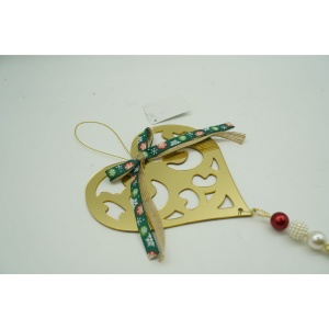 Ornament brad, Flippy, Inima, Auriu, Lucios, 15*26CM, Acril, Interior/ Exterior - Img 5