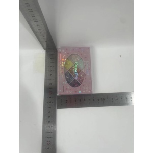 Paleta cu Glitter, Flippy, Varianta 1, 7 Nuante, Pentru Corp si Par, 50 g, Rezistent la Apa, 9.8 x 6.8 cm, Multicolor - Img 6