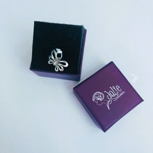 Pandantiv din Argint 925 Jolie Silver, Model Fluture, 18 x 18 mm, 0.9 g - Img 6
