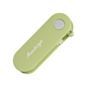 Peeler pentru Legume si Fructe, Flippy, 3.6 x 9.1 cm, Multifunctional, Curatator Pliabil, din ABS si Otel Inoxidabil, Verde - Img 1