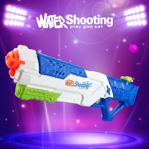 Pistol cu Apa pentru Copii, Rezervor, Pentru Piscina/Plaja, Flippy, 6ani+, Multicolor, 1200ML - Img 6