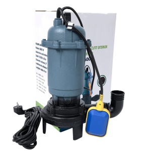 Pompa apa murdara Euroaqua cu tocator exterior si flotor, 2600 W, 12 mc/h, 12 m refulare - Img 1
