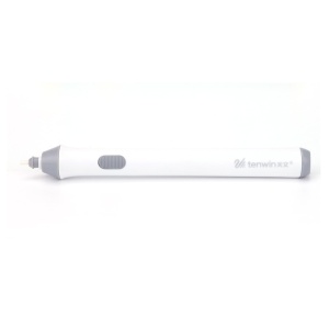 Radiera Electrica, Flippy, pentru Schite si Arta, Grosime Varf 3 mm/5 mm, Baterii 2 x AA (neincluse), din ABS, Alb - Img 4