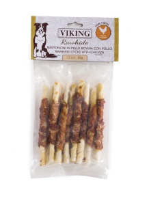 Recompense Viking Batoane Piele cu Pui 12 cm 10 buc - Img 1