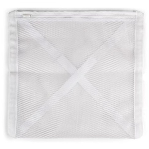 Sac pentru Spalare Incaltaminte, Flippy, Dimensiuni Mari, pentru Masina de Spalat, 40x40x1 cm, Alb - Img 1