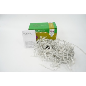 Sectiune Instalatie de Craciun Flippy® Tip Turturi, Flash 5 m, 143 LED-uri, Interconectabila, Fir Transparent, RB-RG, Atentie! nu contine alimentator - Img 3