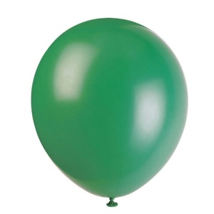 Set 10 Baloane din Latex, Flippy, Model Party, 30 cm, Verde Diferite Nuante, 2.8 g - Img 5