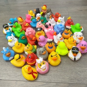 Set 50 Ratuste pentru Baie, Flippy, 6x5.5x5.5 cm, Multicolore - Img 3