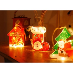 Set 6 decoratiuni de Craciun luminoase, Flippy - Img 7
