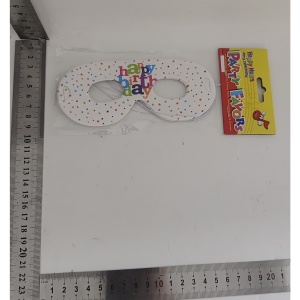 Set 6 Masti Tematice, Flippy, Colectia Happy Birthday, 16 x 6.5 cm, din Carton, Multicolor - Img 2