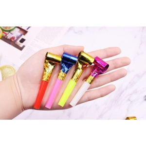 Set 6 Suflatori, Flippy, pentru Petrecere, Tematica Aniversare, 8 cm, Multicolore - Img 5