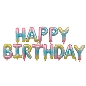 Set baloane folie Flippy, Happy Birthday, 40 cm, multicolor - Img 3