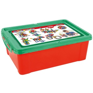 Set constructie Pilsan Building Blocks 320 piese in cutie - Img 5