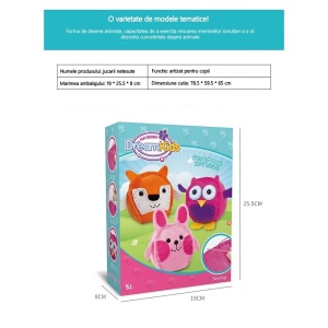Set creatie perna pentru copii, Dream Kids, 3 piese - Img 9
