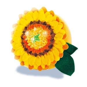 Set creatie perna pentru copii, Dream Kids, Floarea Soarelui - Img 3