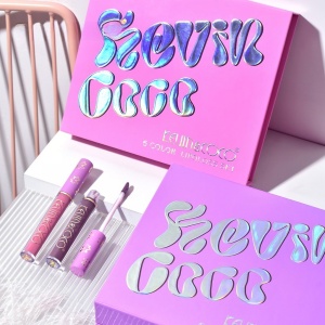 Set de Buze, KEVIN &amp; COCO, Pink Girl, 6 Lip Gloss-uri, 17 x 14.8 x 2.9 cm, Roz/Maro - Img 6