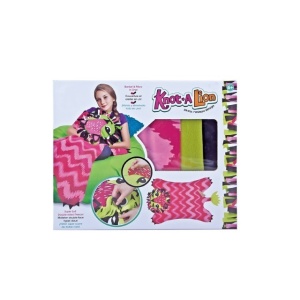 Set de creatie DIY, Flippy, patura de tricotat multicolor - Img 1