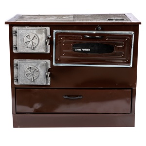 Soba pe lemne 9kW Grand Fantazia, cos dreapta - Img 1