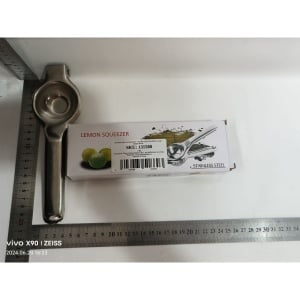 Storcator de Citrice Manual, Flippy, Rezistent, Usor de Folosit si Depozitat, Durabil, Calitativ, 20.5x7cm, Inox, Argintiu - Img 2