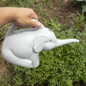 Stropitoare pentru Copii, Flippy, in forma de Elefant, 1500 mL, pentru Udat Plante, 19.5x17x11.8 cm, Albastru - Img 2