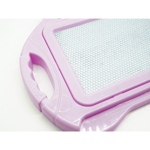 Tabla Magnetica pentru desen Flippy, Pix, forma dreptunghi, dimensiuni 23x17 cm, Dezvolta Creativitatea, cu picioare suport, Roz Pal - Img 3