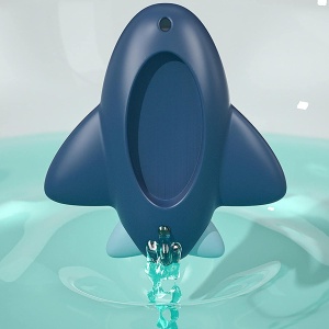 Termometru pentru Baie, Flippy, Plutitor, Rezistent la apa, Multifunctional, Model Avion, 11x10x4 cm, Albastru - Img 4