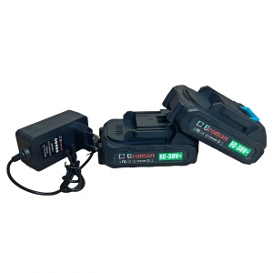 Trimmer (motocoasa electrica ) BROMAN , 2 acumulatori 38 V, 8 accesorii incluse - Img 3