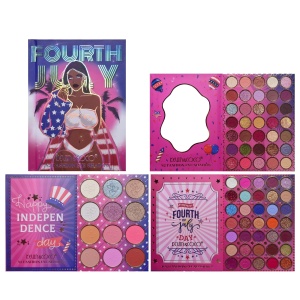 Trusa de Machiaj, KEVIN & COCO, Cool Girl Book, 82 culori, 16 x 21.5 x 2.5 cm - Img 1