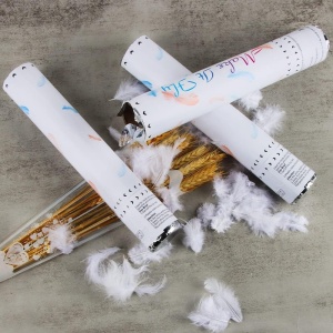 Tub de Confetti, Flippy, Model Pene, 27 cm, Make It Fly, Alb - Img 8